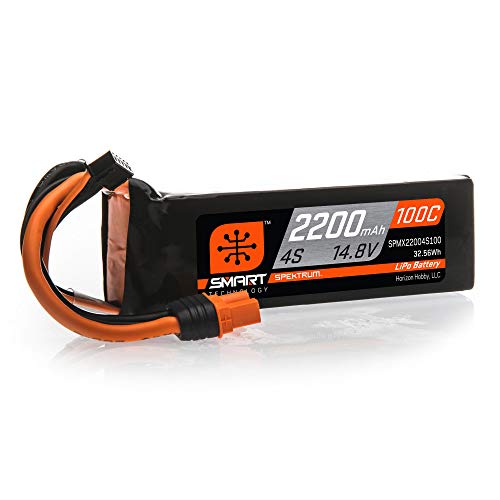 14,8 V 2200 mAh 4S 100C Smart LiPo-Akku: IC3