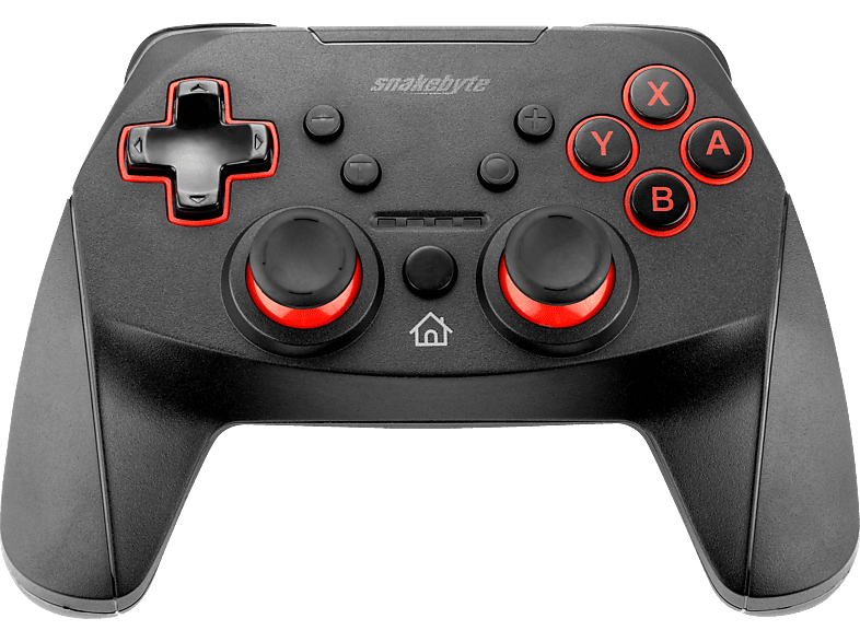 SNAKEBYTE Game:Pad SW Pro™ Controller Schwarz/Rot für Nintendo Switch