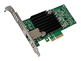 Intel ETHERNET X550T1 Server X550T1, Internal, Wired, PCI, X550T1 (X550T1, Internal, Wired, PCI Express, Ethernet, 10000 Mbit/s, Green,Silver)
