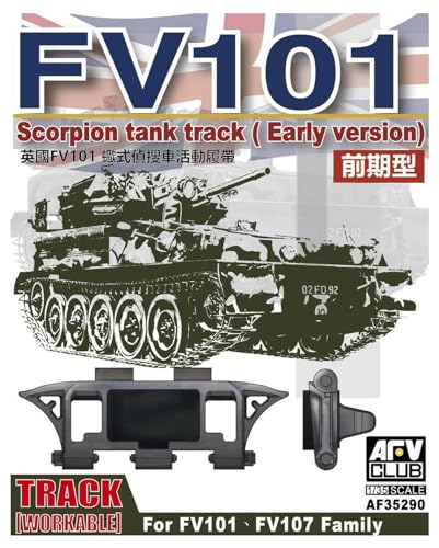 Unbekannt AFV-Club AF35290 - Modellbauzubehör Scorpion/Scimitar CVR Family Workable tr Track Early Type