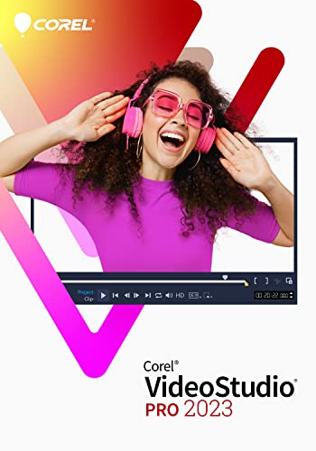 Corel VideoStudio 2023 Pro | Videoschnittsoftware | Pro | 1 Gerät | 1 Benutzer | PC | PC Aktivierungscode per Email