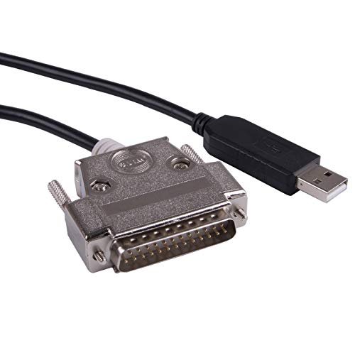USB zu DB25 RS232 Serieller Adapter Konverterkabel Null Modem FTDI Treiber für Sharp X68K X68000 PC Kommunizierkabel
