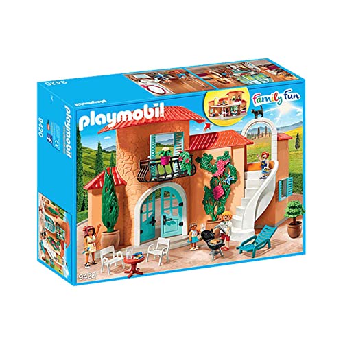 Playmobil Konstruktions-Spielset "Sonnige Ferienvilla (9420) Family Fun"