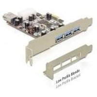 Delock PCI Express Karte > 3 x extern + 1 x intern USB 3.0 Typ-A Buchse (89281)