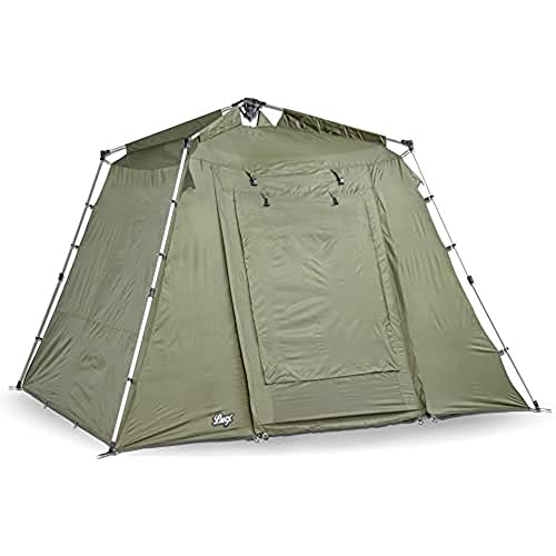 Lucx® Marder Angelzelt Bivvy 1 2 oder 3 Mann Karpfenzelt Campingzelt Carp Dome 2 or 3 Man Fishing Tent