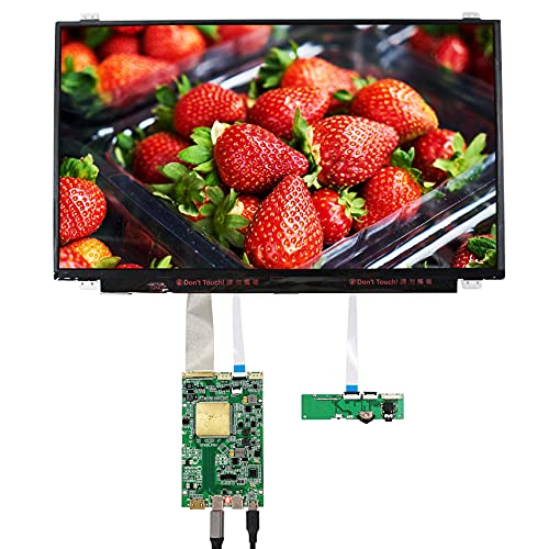 VSDISPLAY 39,6 cm (15,6 Zoll) NV156QUM-N44 3840X2160 4K EDP IPS LCD Bildschirm und Typ C HDMI Mini LCD Controller Board