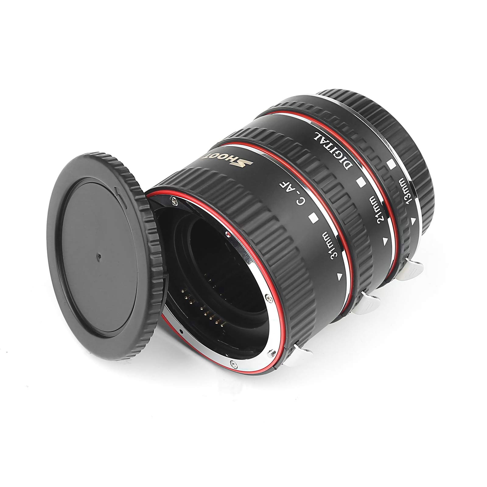 D & F Autofokus Makroverlängerung Tube Set EOS EF / EF-S Objektiv Nahaufnahmen für Canon EOS EF Lens Such as Canon 7D,500D,600D,700D,5D Mark II III, Rebel T2i, T3i, T5i...
