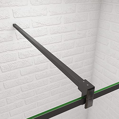Acezanble Stabilisierungsstange 140cm Stabilisator für Walk in Dusche Duschwand Duschabtrennung