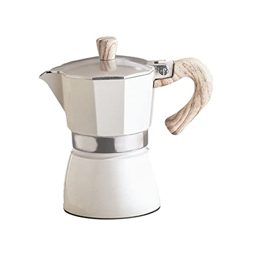 Kaffeekanne Espressokanne Expresso Kaffee Handaufschäumer for Kaffee 1 Stück Mocca Kaffeemaschine Edelstahlkanne Expresskanne Kaffeebehälter Handbrühkaffeemaschine Kaffeemaschinenkanne
