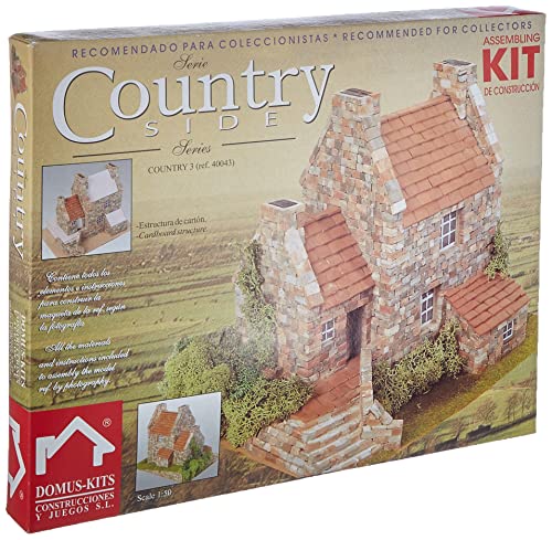 DOMUS Kits Domus kits40043 Maßstab 1: 50 "Country 3-Haus Modell (2250-piece)