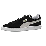 PUMA Herren Suede Classic+ Sneaker, Schwarz Black White, 38 EU