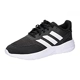 adidas Nebzed Lifestyle Lace Running Sneaker, core Black/FTWR White/FTWR White, 39 1/3 EU