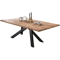 SIT Tisch »TABLES & CO«, HxT: 77 x 100 cm, Holz - braun | schwarz