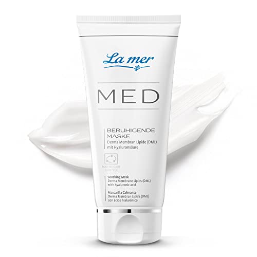La mer - Med Beruhigende Maske - Gesichtsmaske für intensive Feuchtigkeit - Mit Hyaluron und Sheabutter - Für sehr trockene Haut - Pflegend und schützend - 50 ml