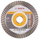 Bosch Accessories Professional Diamanttrennscheibe Best für Universal Turbo, 125 x 22,23 x 2,2 x 12 mm