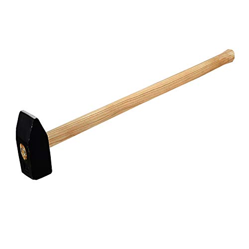 Idealspaten WEG20005 Vorschlaghammer mit Eschenstiel, 5 kg, 80 cm