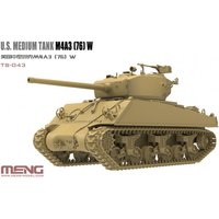 MENG-Model TS-043 US Medium Tank M4A3 (76) W Sherman - 1:35