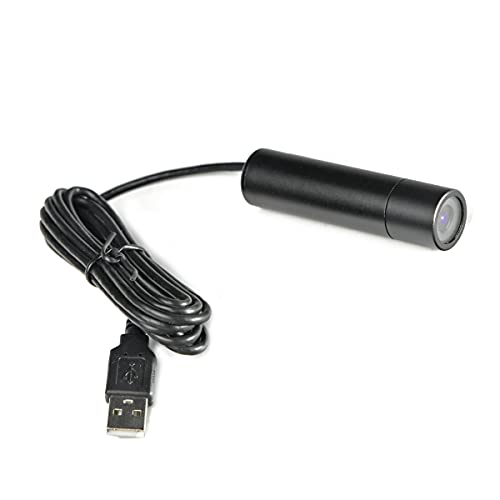 KOBERT GOODS – USB-Kamera (U4USB2.0) – USB-Kamera für 1080p MPEG- und YUV-Videos - Plug&Play-Funktion – flexibel einsetzbar durch 2m-Kabel – integriertes Mikrofon – Win/Android/Linux
