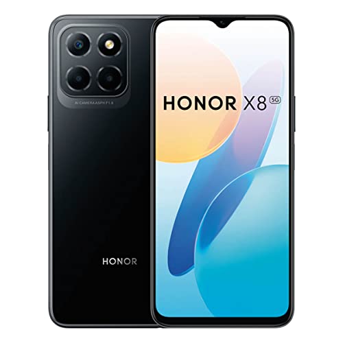 Honor X8 DS-128-6-5G bk X8 5G Dual SIM 128/6GB Black