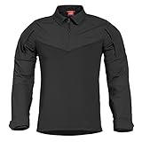 Pentagon Herren Ranger Shirt, Size-Large, Colour Freizeithemd, Schwarz (Black 01)