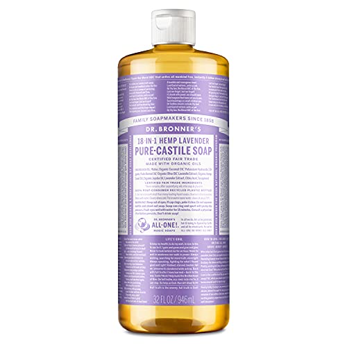 Dr. Bronner, Kastilien-Flüssigseife, Bio-Lavendel, 946 ml