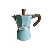 gnali&zani EZ 003/IND/BLU Venezia Coffee Maker 3 Cups Induct Lt Blue