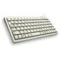 Cherry Slim Line G84-4100 - Tastatur - USB - 86 Tasten - Hellgrau - Deutsch (G84-4100LCMDE-0)