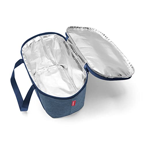 reisenthel coolerbag XS Twist Blue - Kleine Kühltasche aus hochwertigem Polyestergewebe – Ideal für das Picknick, den Einkauf und unterwegs