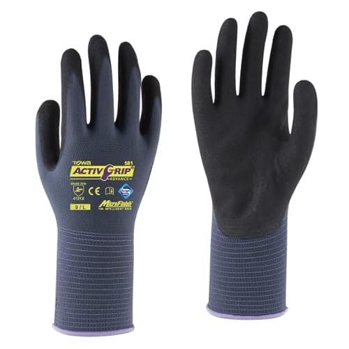 TOWA ActivGrip Advance Arbeitshandschuhe Handschuhe Montagehandschuhe 12 Paar im Pack (8)