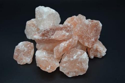 GASPO Salzsteine mit Himalaya-Salz, 2 kg, Körnung 30-60 mm, lebensmittelecht