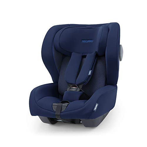 RECARO Kids, i-Size Reboarder Kio, Kindersitz, Kinderautositz (60-105cm), Einfache Installation mit Avan/Kio Base (i-Size), Ausgezeichnete Luftzirkulation, Komfort und Sicherheit, Select Pacific Blue