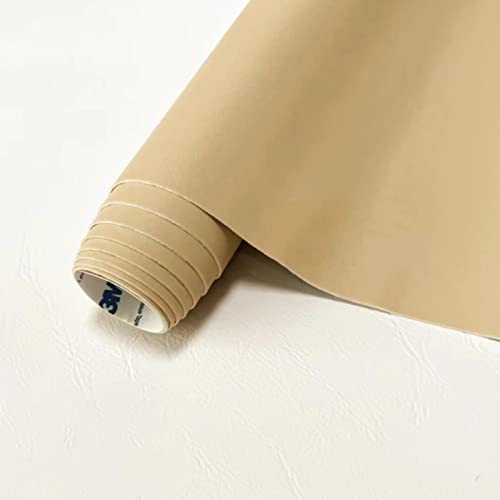 1 Stück Leder Reparatur Set Patch KitSelbstklebende PU Leder Reparatur Tape Patch Erste Hilfe für Sofa Auto Sitz Möbel Jacken Handtasche 60 X 120 CM PM-beige