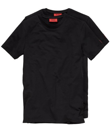 HUGO T-Shirt Double-R-Stretch 50190773 Herren, Schwarz, XL