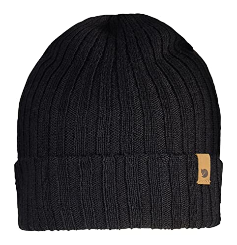 Fjällräven Byron Hat Thin - Strick Outdoormütze aus Wolle - graphite grey