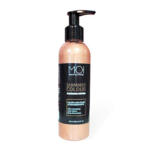 Shimmer Colour Körperlotion, ultra-feuchtigkeitsspendend, mit Farbe, 200 ml, M·O·I SKINCARE