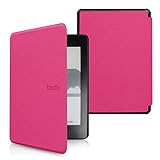 JNSHZ 2021 New Amazon Kindle Paperwhite 5 Signature Edition 11Th Gen 6,8 Zoll Pu Leder Fall Magnetische Smart Cover, Rose