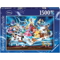 Puzzle 1500 Teile, 80x60 cm, Disney's magisches Märchenbuch