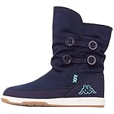 Kappa Unisex Cream winter boots, Blau Navy Mint 6737, 40 EU