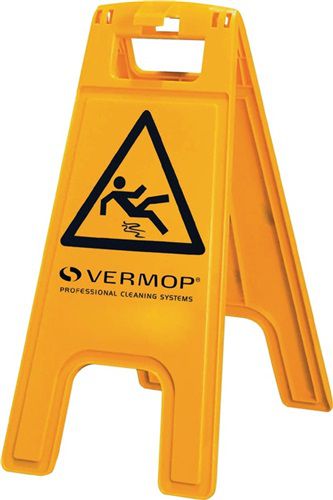 VERMOP Warnschild (Achtung Rutschgefahr / B 280 x H 580 mm) - 0705