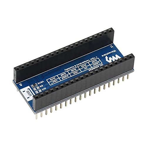 Environment Sensors Module for Raspberry Pi Pico Series, I2C Bus, Onboard TSL25911FN Light Sensor,BME280 Sensor,ICM20948 Motion Sensor,etc