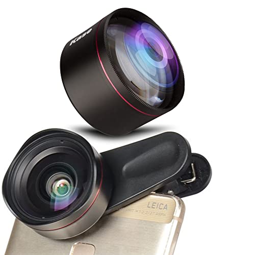 Kase 3-faches Teleobjektiv | Zoom-Aufsatz für Android- oder iPhone-Smartphones | Lupen-Set für Klarheit | universeller abnehmbarer Clip im Lieferumfang enthalten | leicht und tragbar für Fotografie