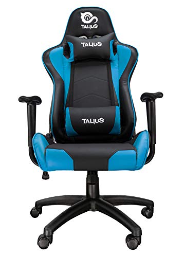 TALIUS, TECH 4 U TAL-GECKOV2-BLU Gaming Chair, Kunststoff Polyurethan, blau, No aplicable