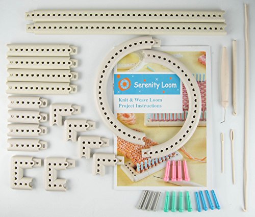 feici – Multifunktions-Craft Garn 5000–100 Stricken Board Knit Weave Loom Kit DIY Werkzeug