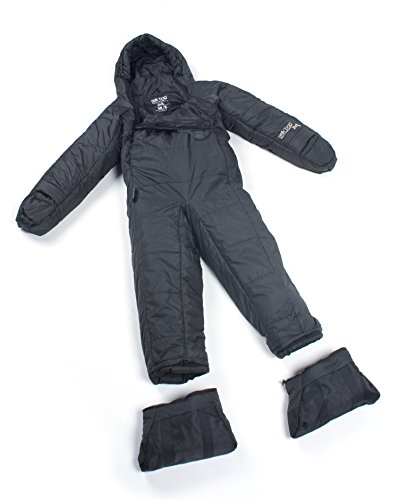 Selk‘Bag „Adult Lite 5G“ tragbarer Schlafsack Small Grau - Asphalt Grey