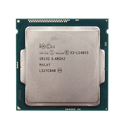 MovoLs E3 1240 V3 Prozessor 3,40 GHz 8 MB Cache SR152 LGA 1150 E3-1240v3 CPU Verbessern Sie die Laufgeschwindigkeit des Compute