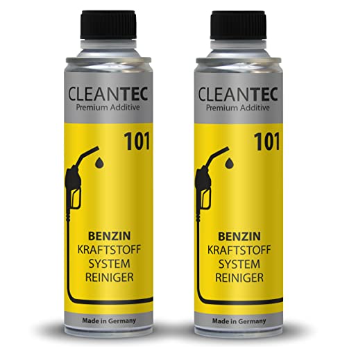 CleanTEC 101 Motorsystemreiniger Kraftstoffsystemreiniger Benzin System Pflege Einspritzsystemreiniger Brennraumreiniger Additiv Zusatz 300ml (4)