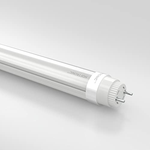 HOFTRONIC - LED Röhre 120cm - 15W 3000lm (200lm/W) Sehr hell - T8 G13 - LED Leuchtstoffröhre Flimmerfrei - 4000K Neutralweiß Alu Tube Röhrenlampe - 100.000 Stunden - 10 Jahre garantie