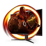 AOC Gaming 27G2SAE - 27 Zoll FHD Monitor, 165 Hz, 1ms, FreeSync Premium (1920x1080, VGA, HDMI, DisplayPort) schwarz/rot