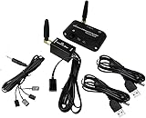 SZBJ Wireless IR Repeater Kit / Fernbedienungs-Extender (Match Quad Head Emitter Cable Kombination)
