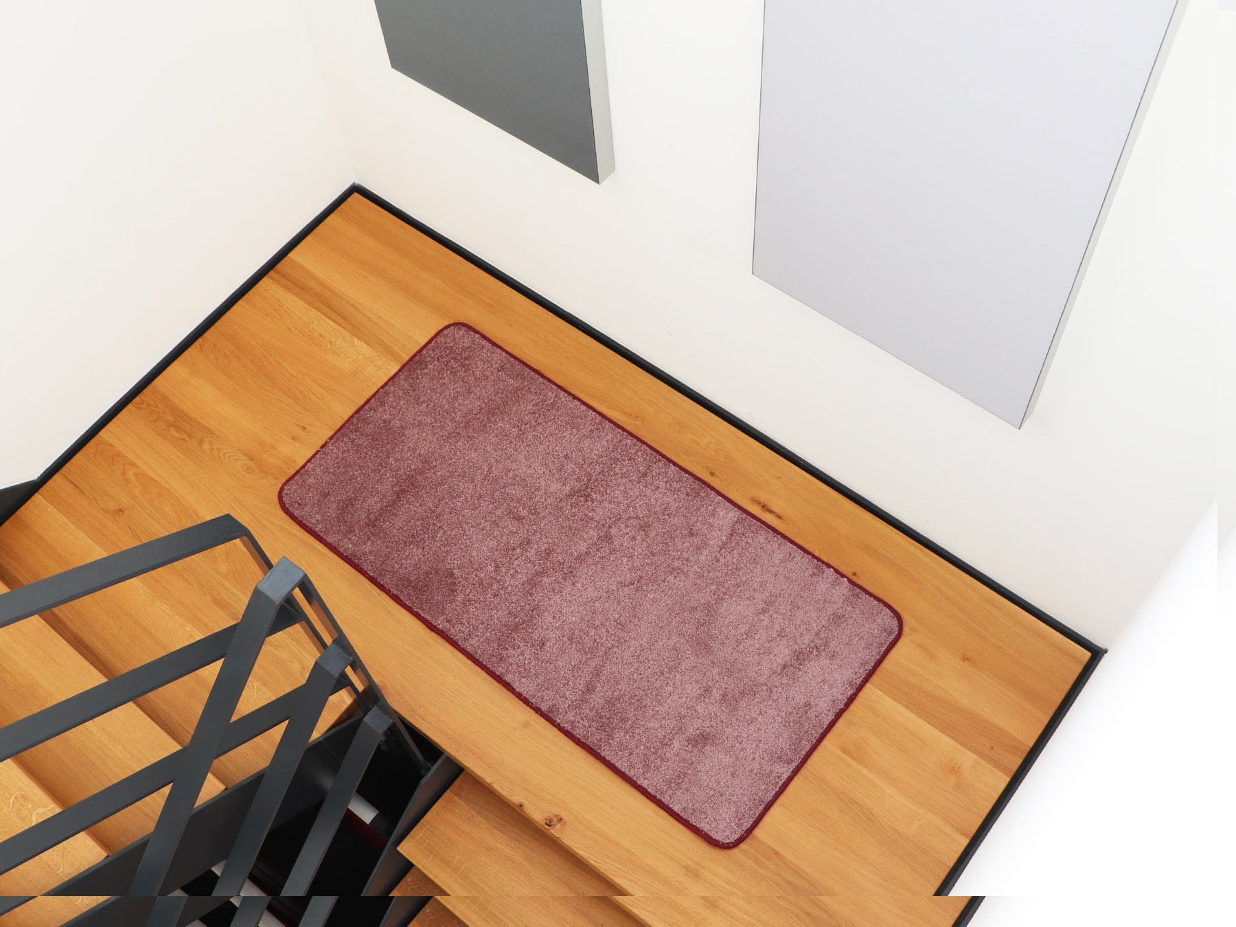 Primaflor - Ideen in Textil Kurzflor-Teppich Manila - Mauve, 120x170 cm, Hochwertig Gekettelter Teppich-Läufer für Wohnzimmer und Kinderzimmer